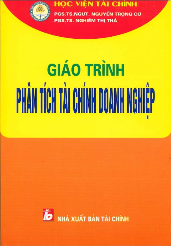 Giáo trình phân tích tài chính doanh nghiệp