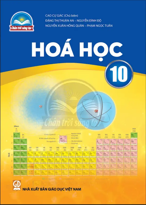 Hoá Học 10 – Chân Trời Sáng Tạo