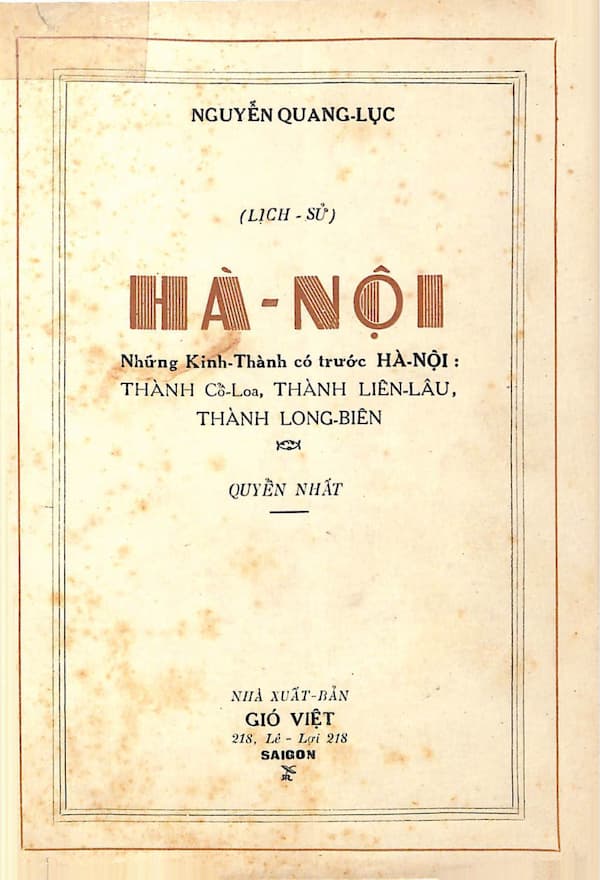 Lịch Sử Hà Nội