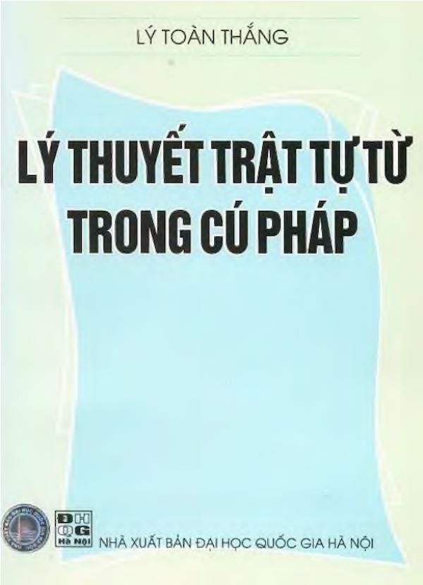 Lý Thuyết Trật Tự Từ Trong Cú Pháp