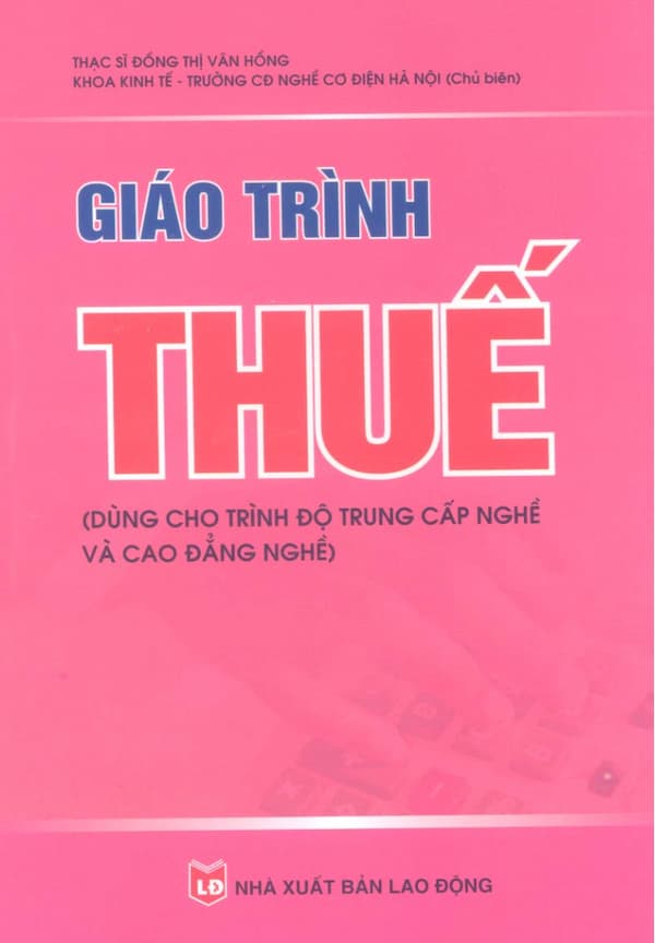 Giáo trình thuế