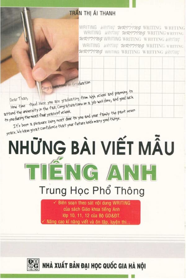 Những bài viết mẫu tiếng Anh – Trung học phổ thông