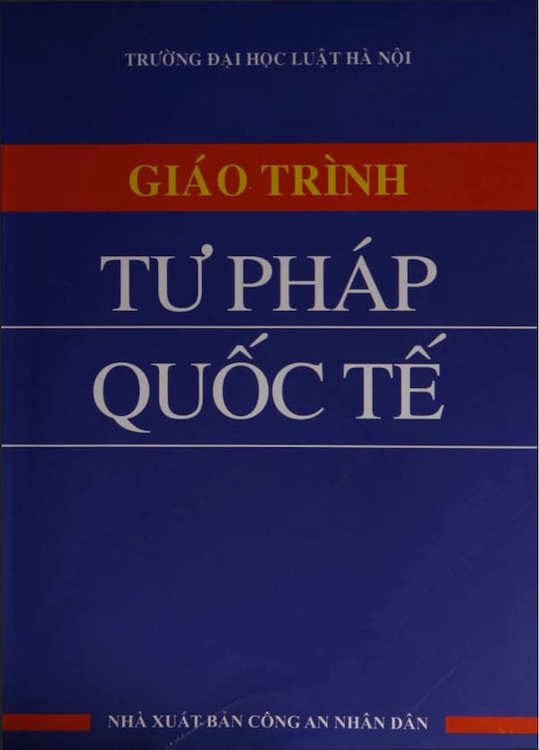 Giáo trình tư pháp quốc tế