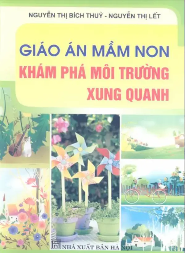 Giáo án mầm non hoạt động khám phá môi trường xung quanh