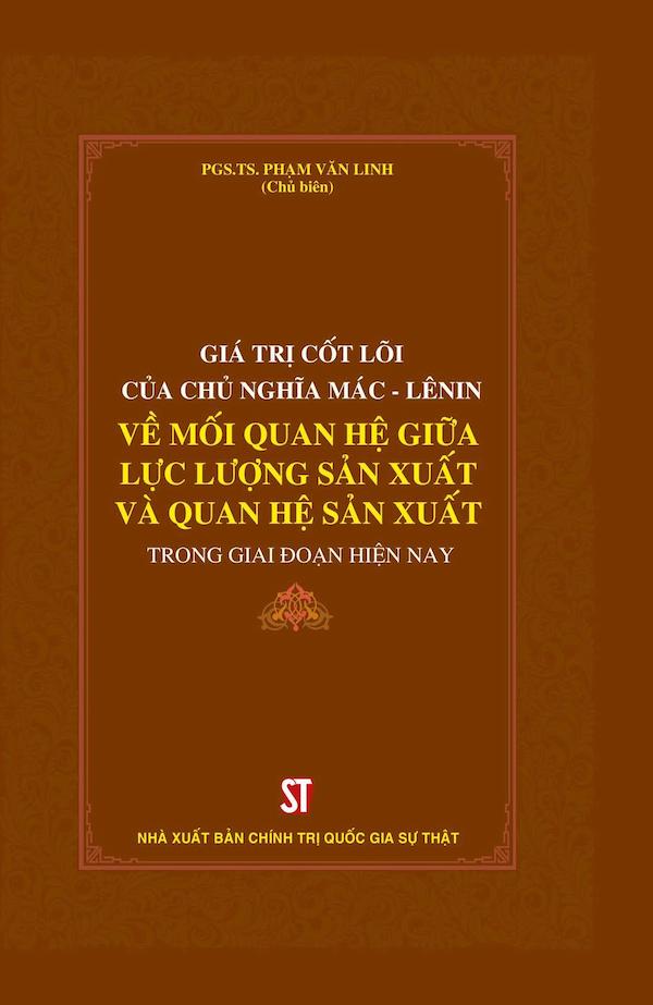 Giá Trị Cốt Lõi Của Chủ Nghĩa Mác – Lênin Về Mối Quan Hệ Giữa Lực Lượng Sản Xuất Và Quan Hệ Sản Xuất Trong Giai Đoạn Hiện Nay