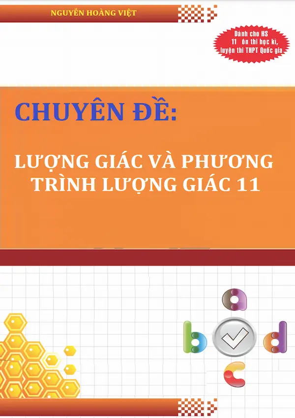 Chuyên Đề: Lượng Giác Và Phương Trình Lượng Giác 11