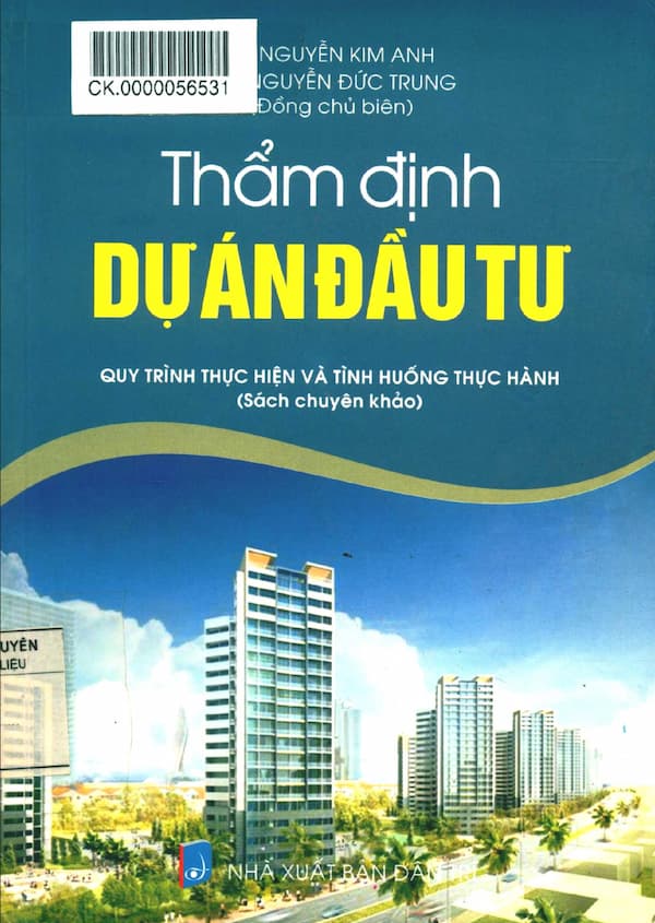 Thẩm định dự án đầu tư – quy trình thực hiện và tình huống thực hành