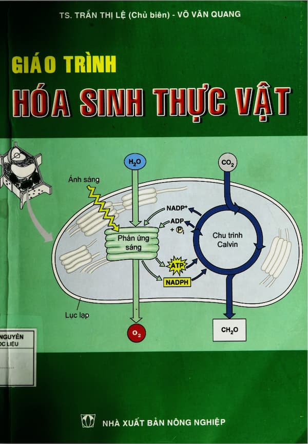 Giáo trình hóa sinh thực vật