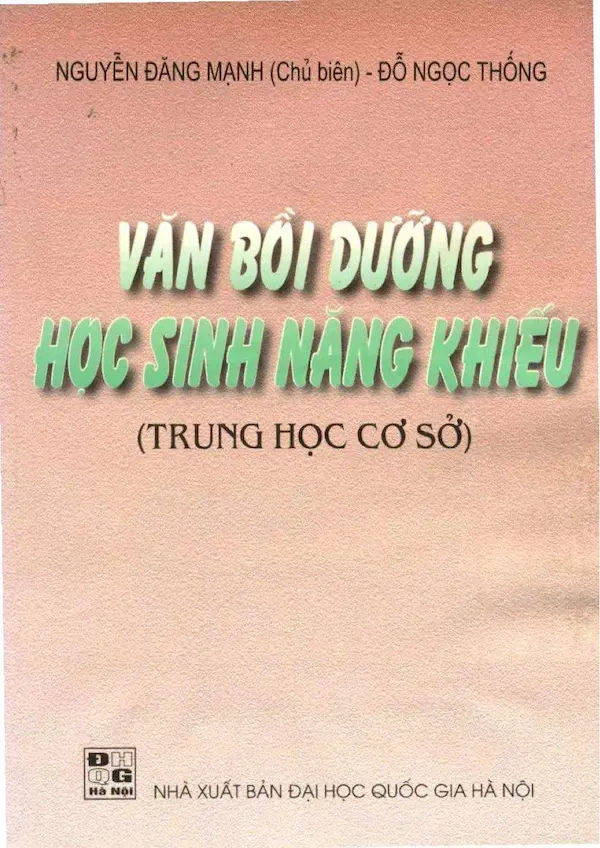 Văn Bồi Dưỡng Học Sinh Năng Khiếu