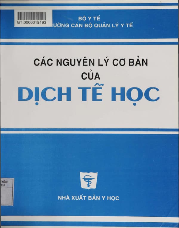 Các nguyên lý cơ bản của dịch tễ học