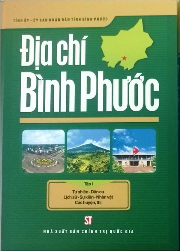 Địa Chí Bình Phước – tập 1