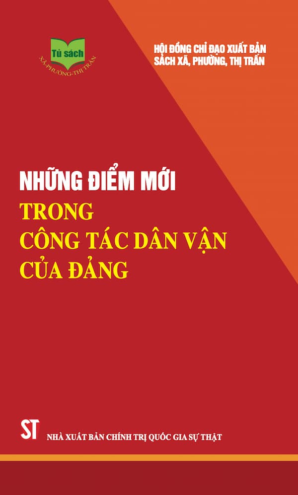 Những Điểm Mới Trong Công Tác Dân Vận Của Đảng