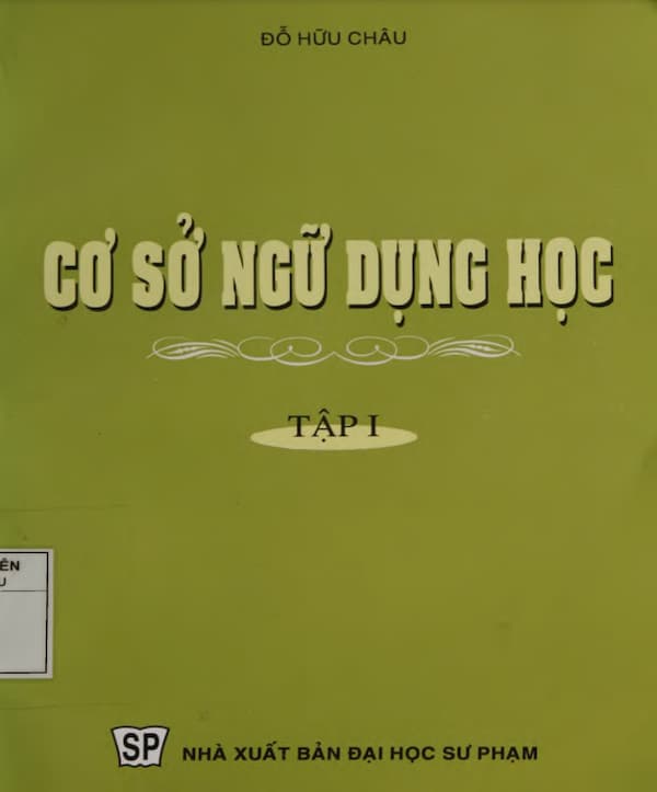 Cơ sở ngữ dụng học – Tập 1