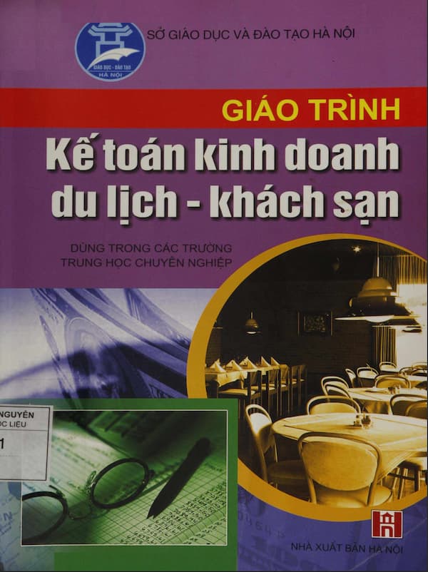 Giáo trình kế toán kinh doanh du lịch, khách sạn