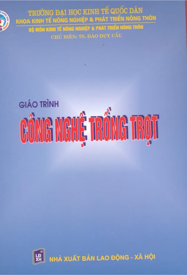 Giáo trình công nghệ trồng trọt