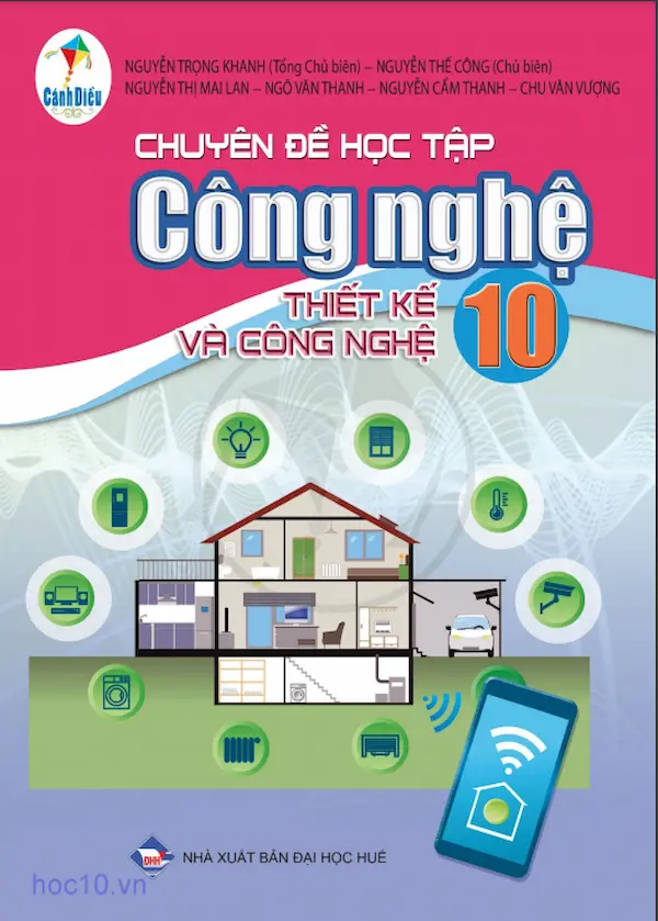 Chuyên Đề Học Tập Công Nghệ 10 Thiết Kế Và Công Nghệ – Cánh Diều