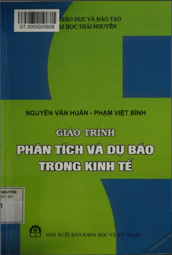 Giáo trình phân tích và dự báo trong kinh tế