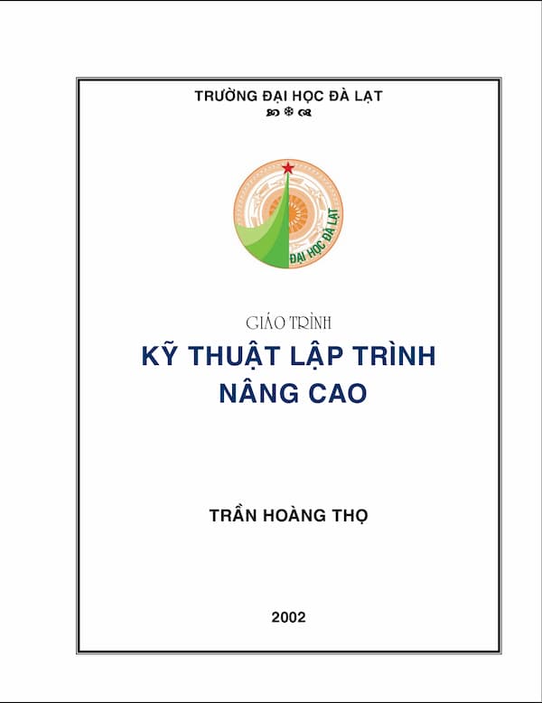 Giáo trình kỹ thuật lập trình nâng cao