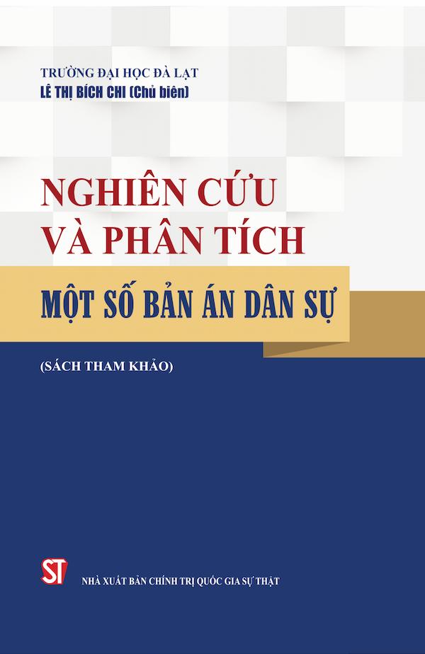 Nghiên Cứu Và Phân Tích Một Số Bản Án Dân Sự