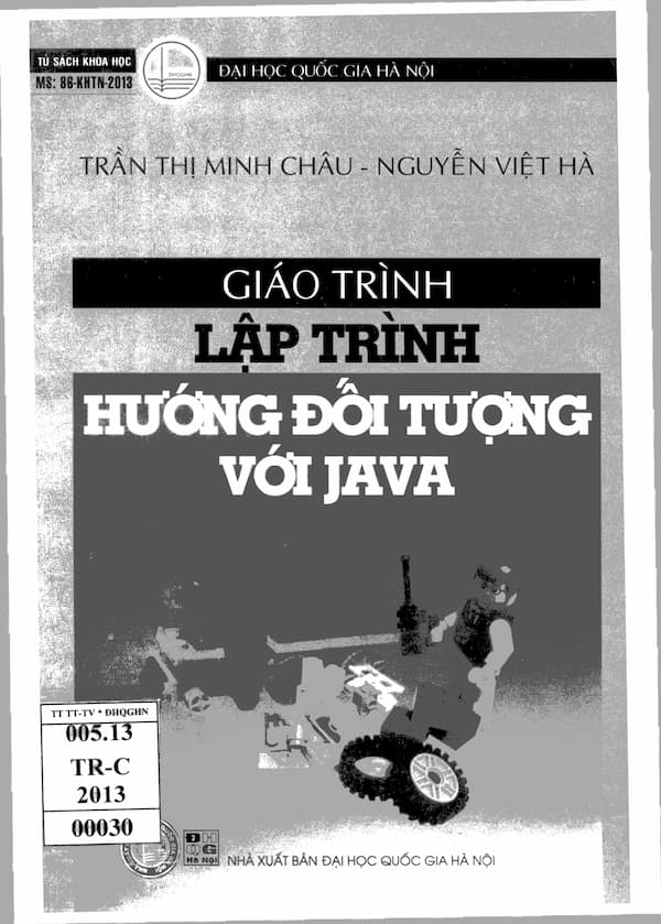 Giáo Trình Lập Trình Hướng Đối Tượng Với Java