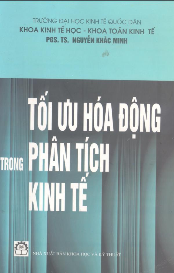 Tối Ưu Hoá Động Trong Phân Tích Kinh Tế