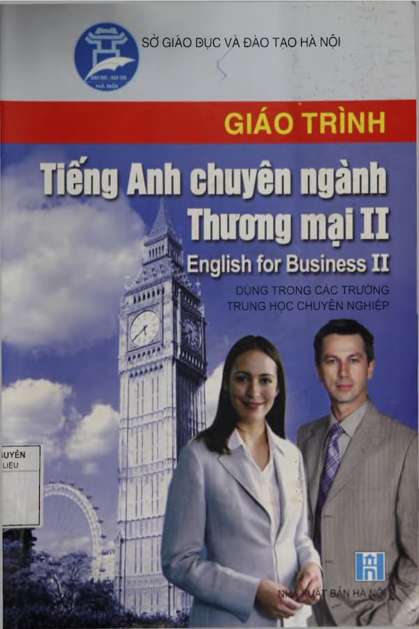 Giáo trình tiếng Anh chuyên ngành thương mại II