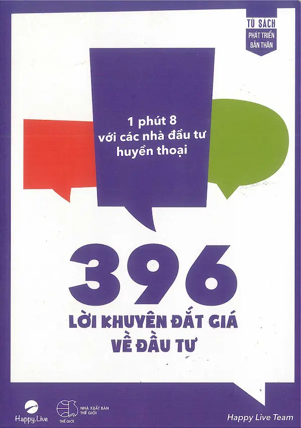 396 Lời khuyên đắt giá về đầu tư