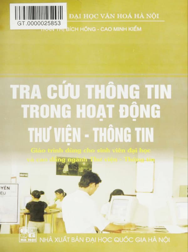 Tra cứu thông tin trong hoạt động thư viện – thông tin