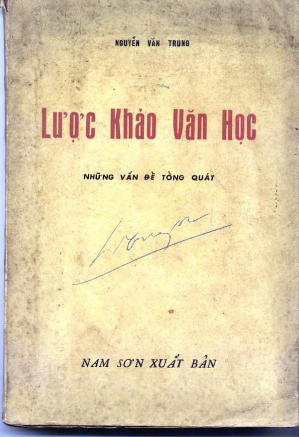 Lược khảo Văn Học – Những vấn đề tổng quát