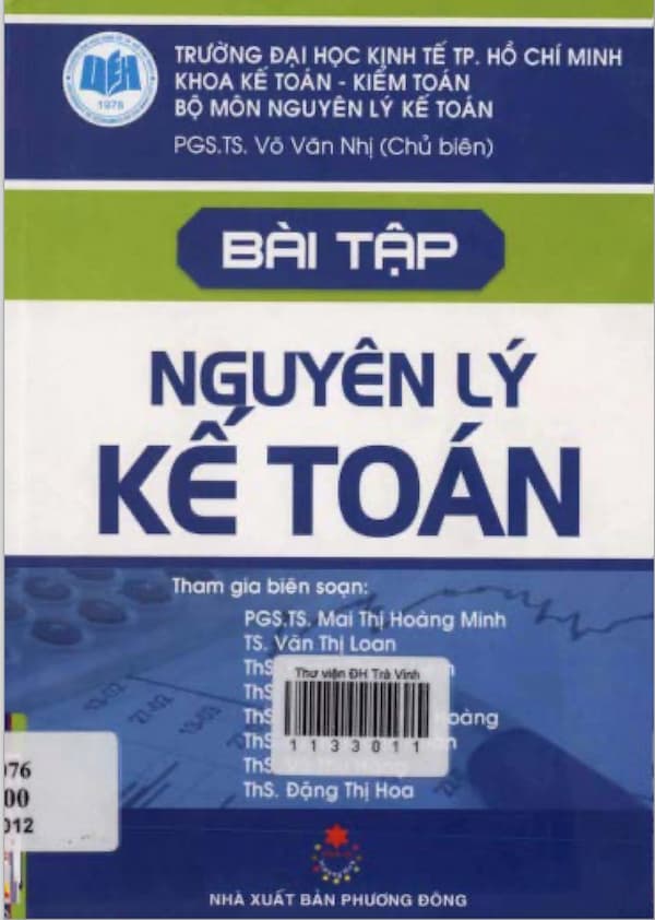 Bài tập nguyên lý kế toán