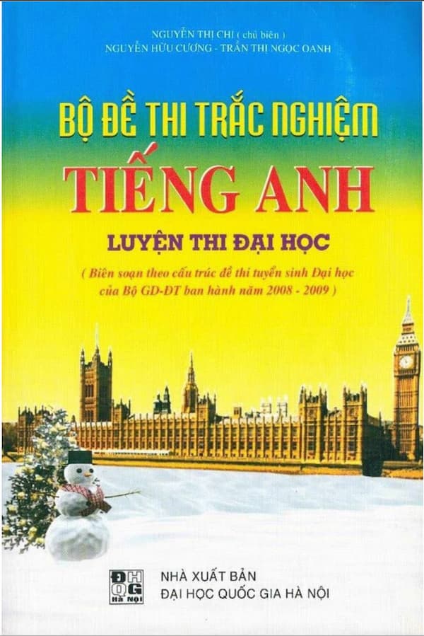 Bộ đề thi trắc nghiệm tiếng anh luyện thi đại học