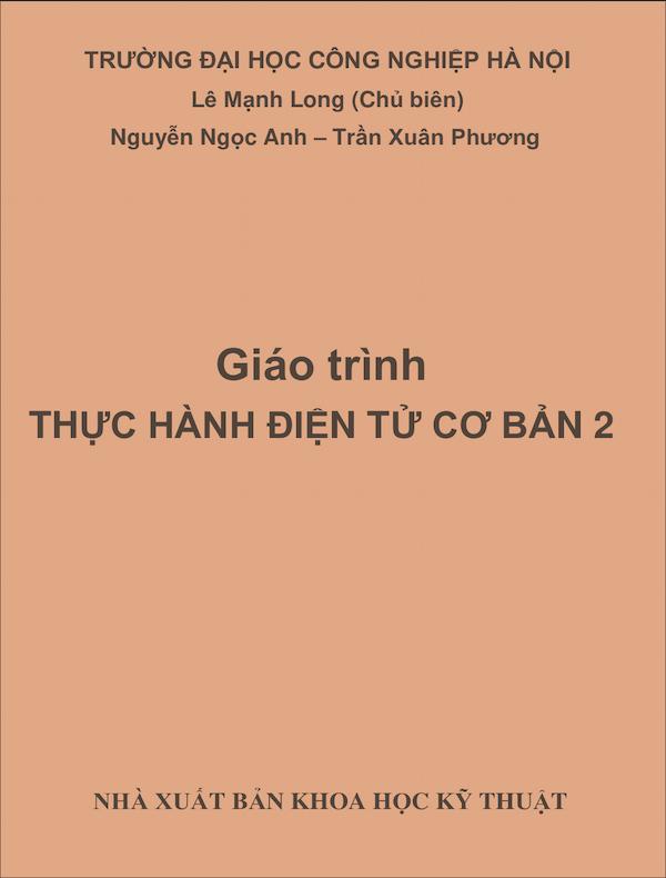 Giáo trình thực hành điện tử cơ bản 2