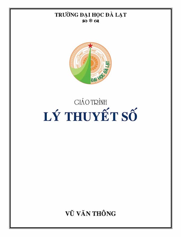 Giáo trình lý thuyết số