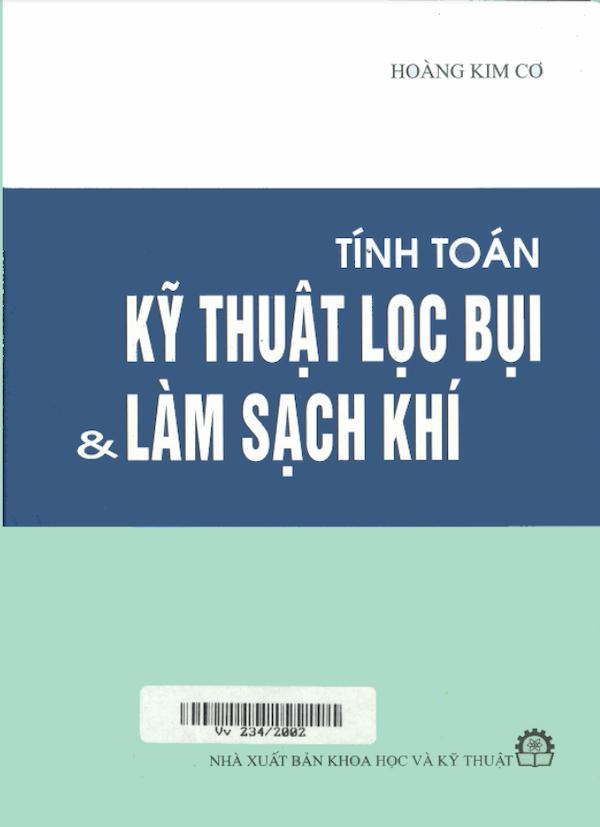 Tính Toán Kỹ Thuật Lọc Bụi Và Làm Sạch Khí