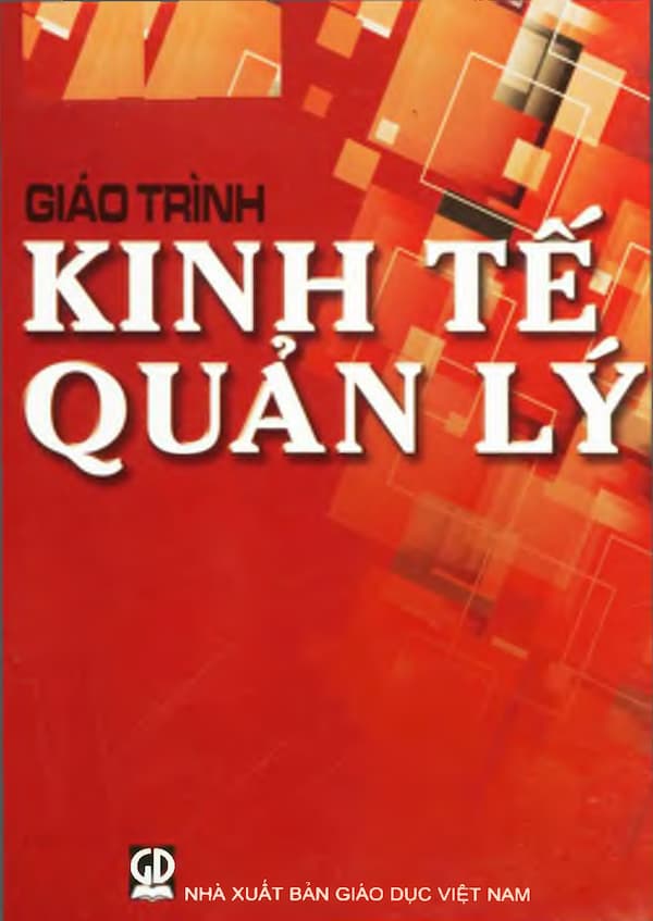 Giáo trình kinh tế quản lý