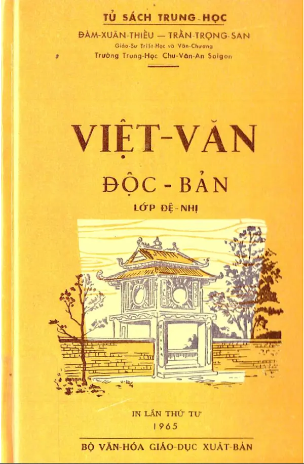 Việt Văn Độc bản – Lớp đệ nhị