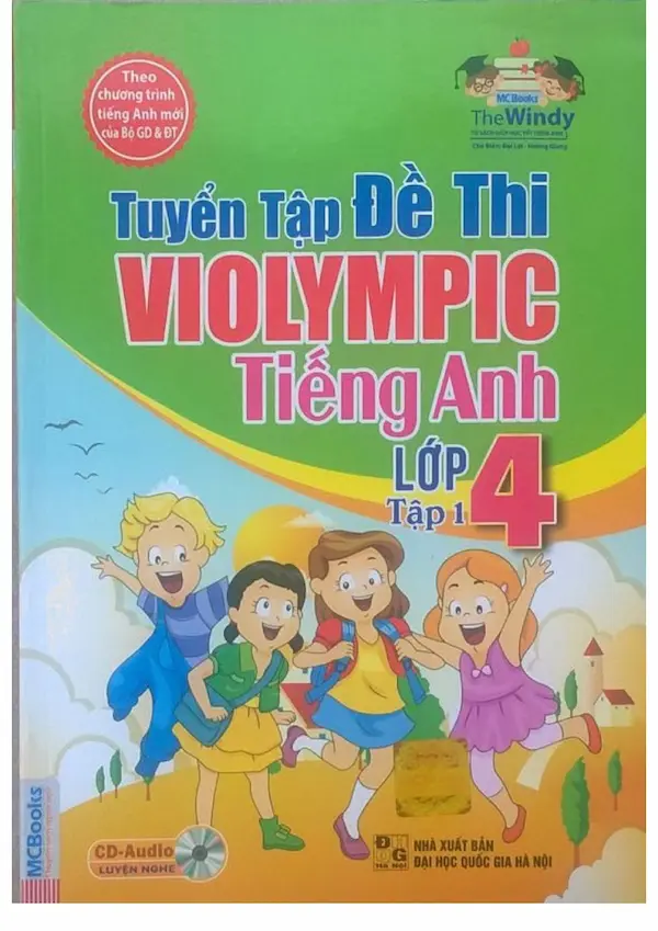 Tuyển tập đề thi Violympic tiếng anh lớp 4