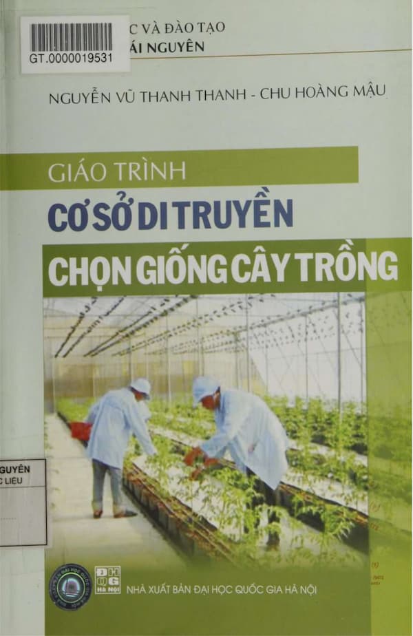 Giáo trình cơ sở di truyền chọn giống cây trồng