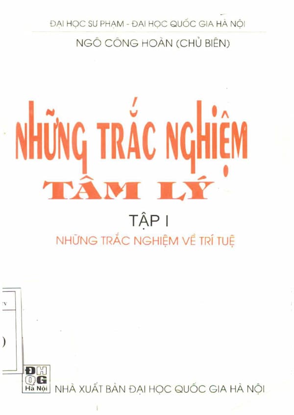 Những trắc nghiệm tâm lý – Tập 1: Những trắc nghiệm về trí tuệ