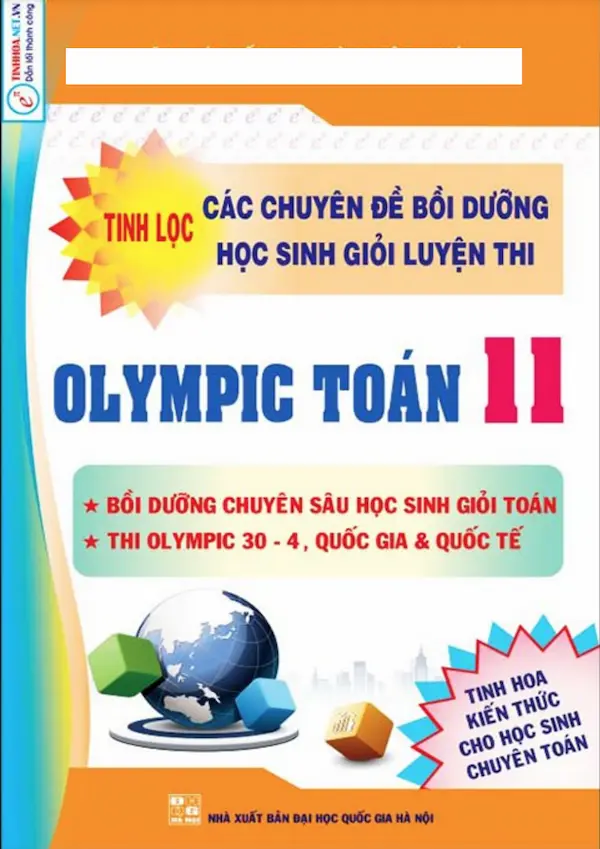 Tinh Lọc Các Chuyên Đề Bồi Dưỡng Học Sinh Giỏi Luyện Thi Olympic Toán 11