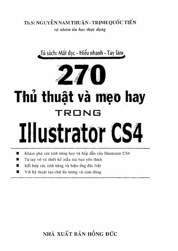 270 thủ thuật và mẹo hay trong Adobe Illutrator CS4