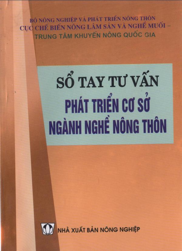 Sổ Tay Tư Vấn Phát Triển Cơ Sở Ngành Nghề Nông Thôn