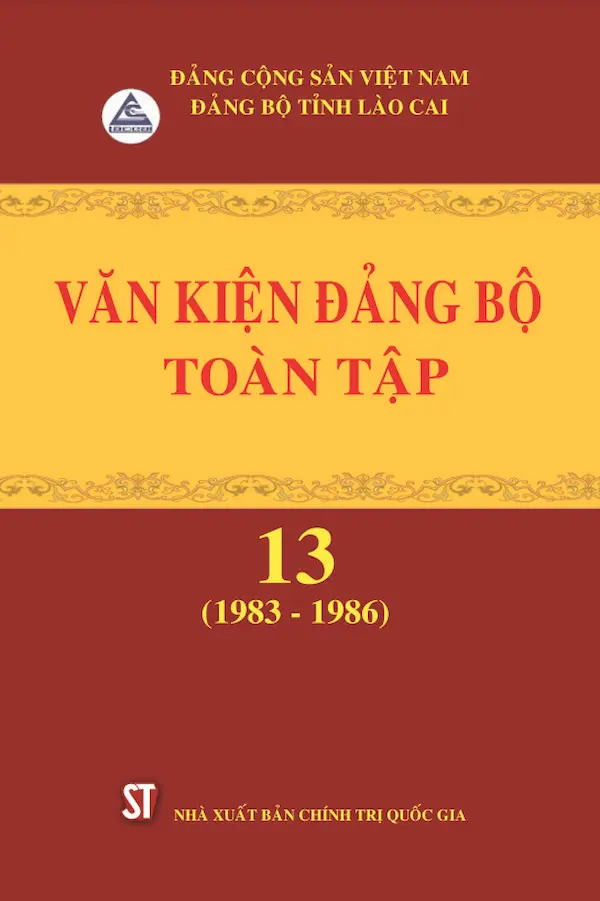 Văn Kiện Đảng Bộ Toàn Tập Tập 13 (1983 – 1986)