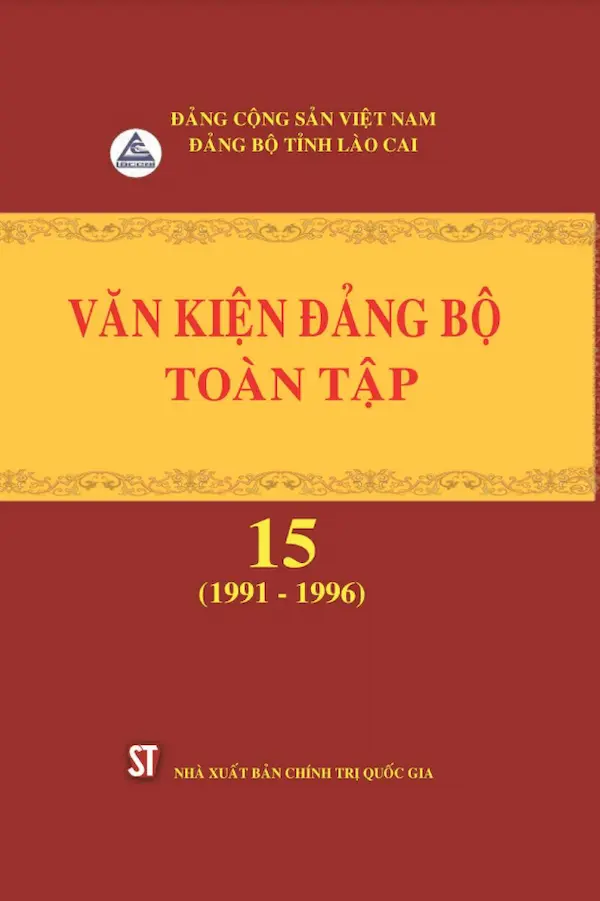 Văn Kiện Đảng Bộ Toàn Tập Tập 15 (1991 – 1996)