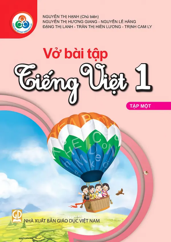 Vở Bài Tập Tiếng Việt 1 Tập Một – Cùng Học Để Phát Triển Năng Lực