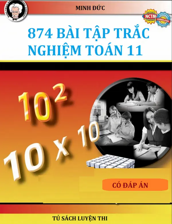 847 Bài Tập Trắc Nghiệm Toán Lớp 11