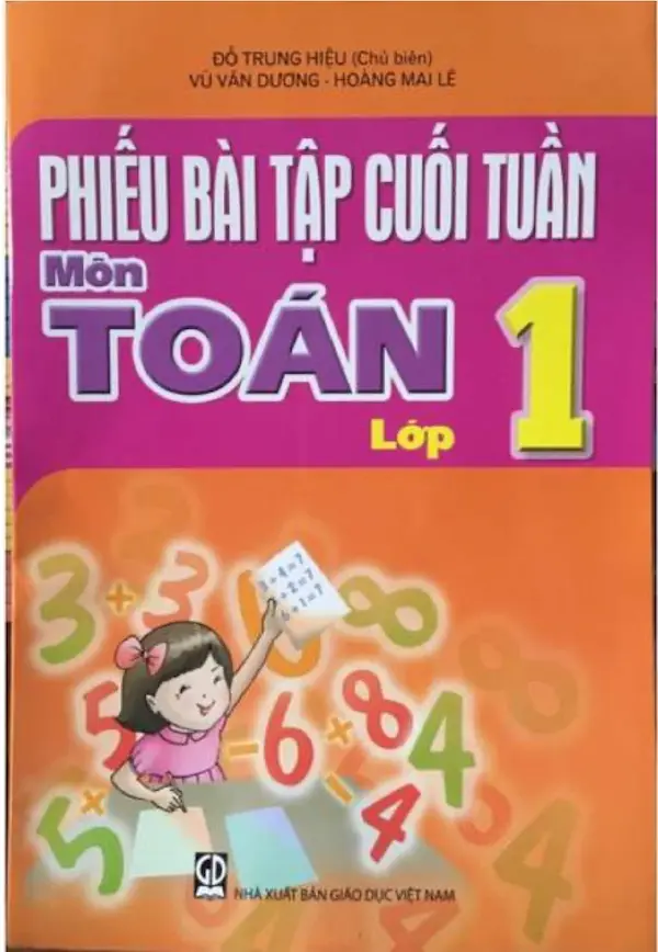 Phiếu bài tập cuối tuần môn toán lớp 1