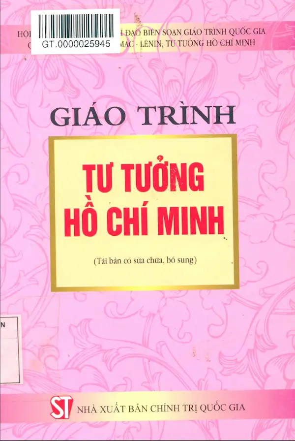 Giáo trình tư tưởng Hồ Chí Minh – Đặng Xuân Kỳ