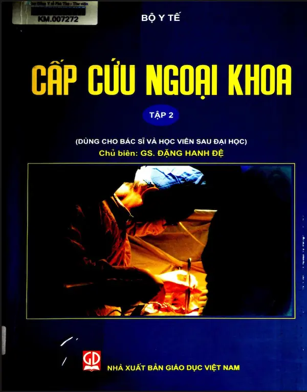 Cấp cứu ngoại khoa – tập 2