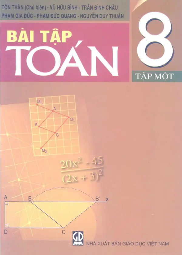 Bài Tập Toán Lớp 8 Tập 1